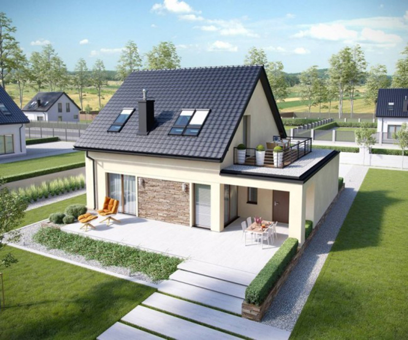 Thiết kế thi công nhà phố