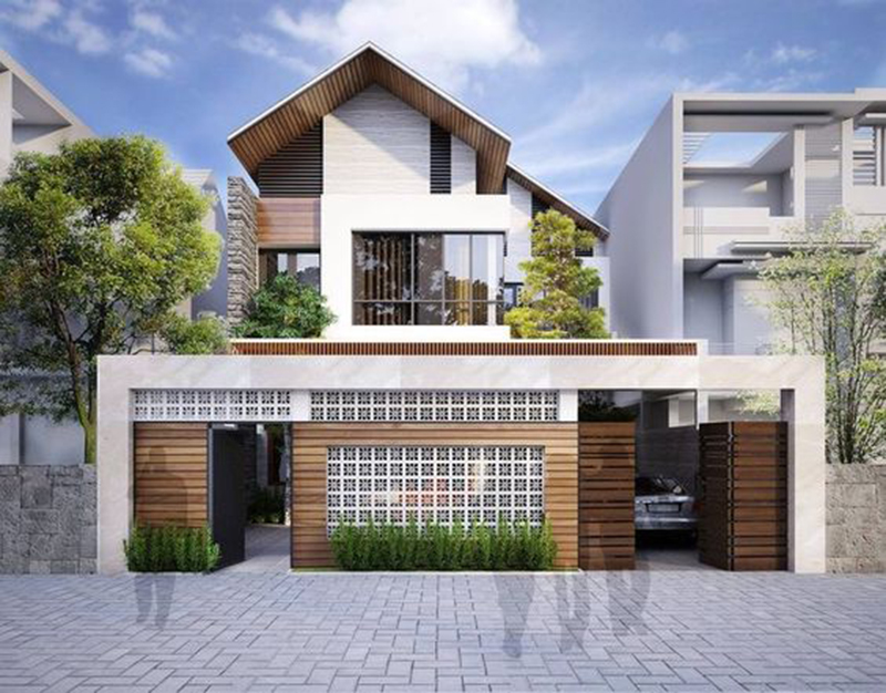 Thiết kế thi công nhà phố