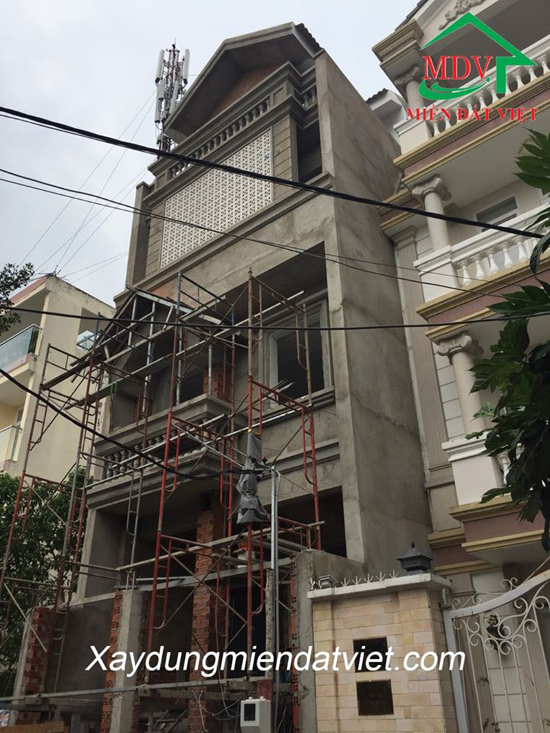 Thiết kế thi công nhà phố