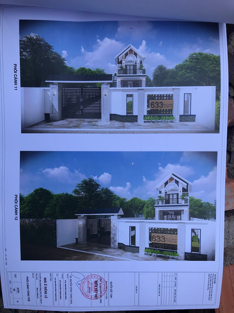 Thiết kế thi công biệt thự nhà vườn