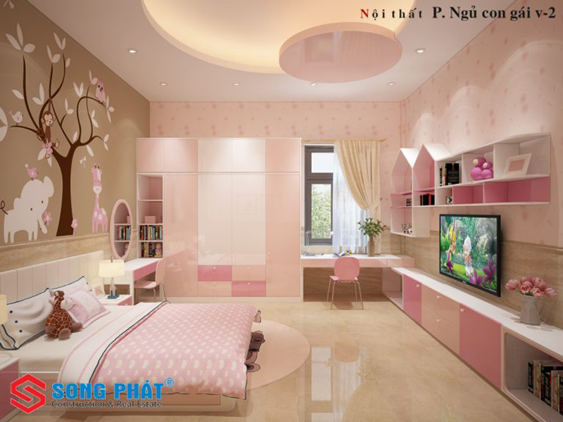 Thiết kế nội thất phòng ngủ đẹp