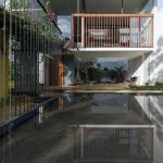 Mẫu kiến trúc nhà 2 tầng đẹp lạ với cách bố trí nội thất tùy hứng