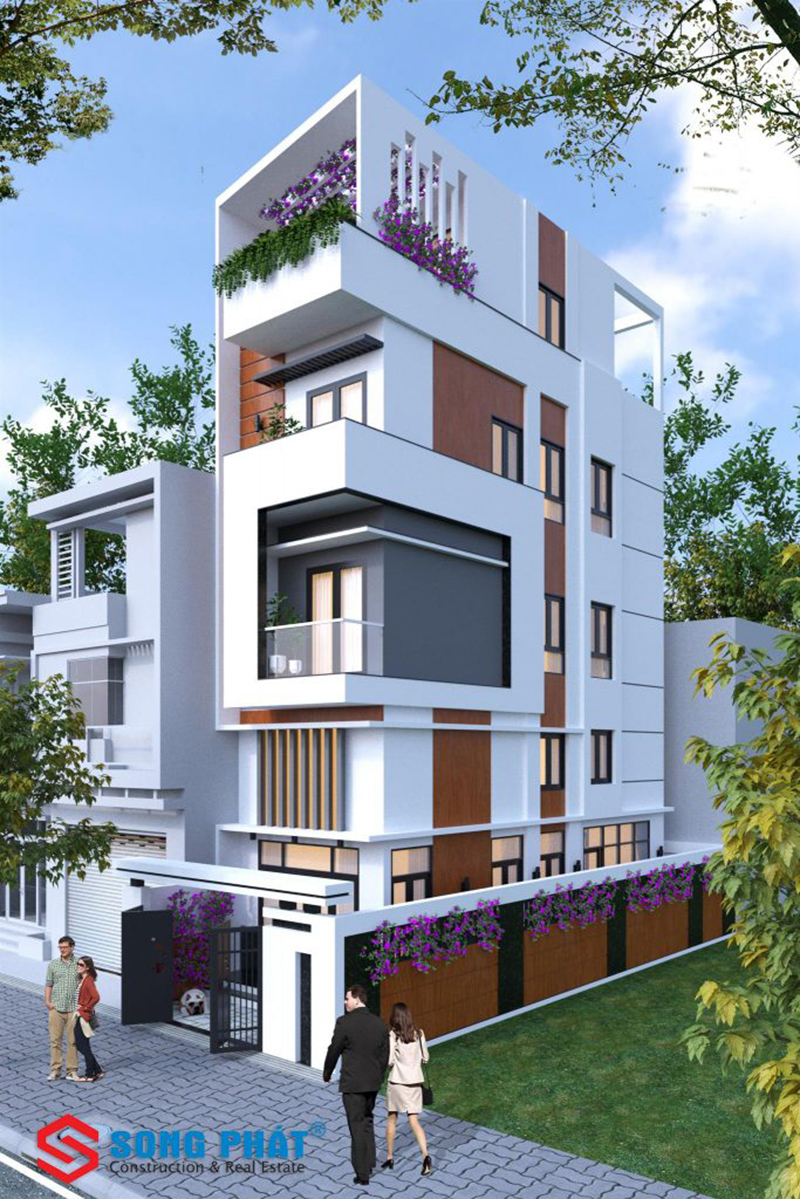 Thiết kế thi công nhà phố đẹp 2020