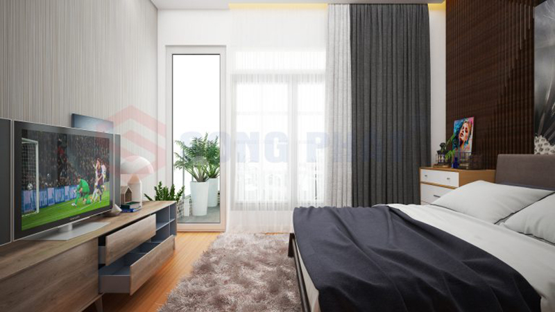 Thiết kế nhà phố phong cách hiện đại