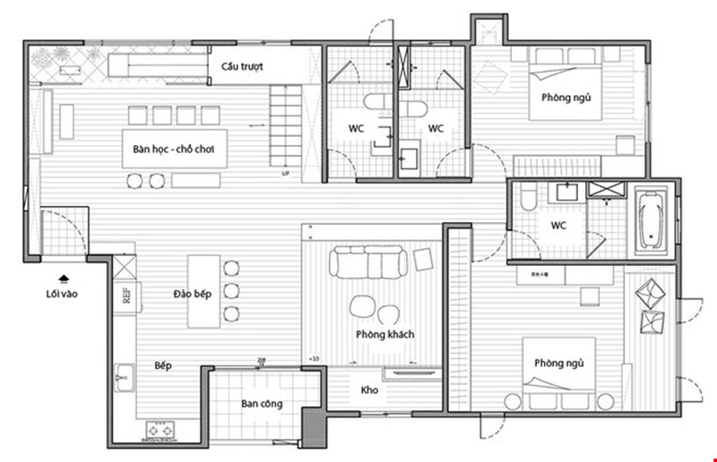Thiết kế xây dựng nhà phố