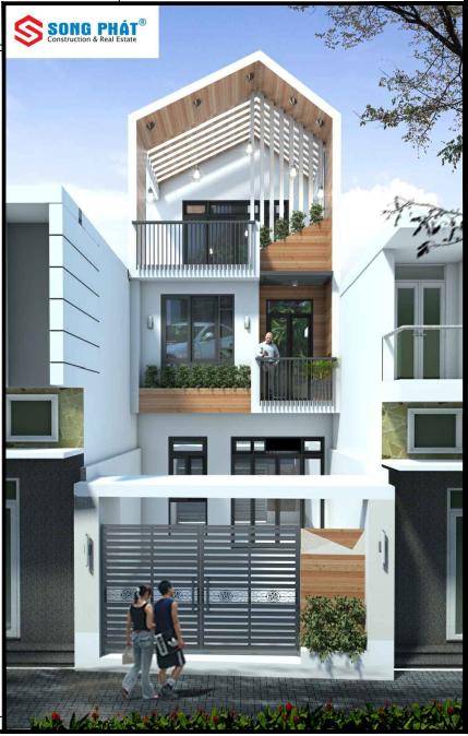 Thiết kế nhà phố đẹp 2020