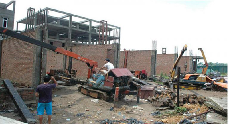 quy trình xây dựng nhà phố