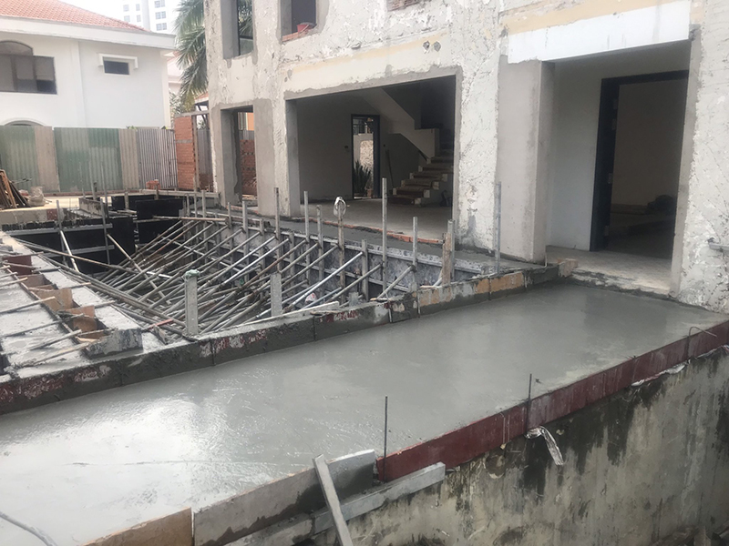 Thi công hồ bơi tại TPHCM