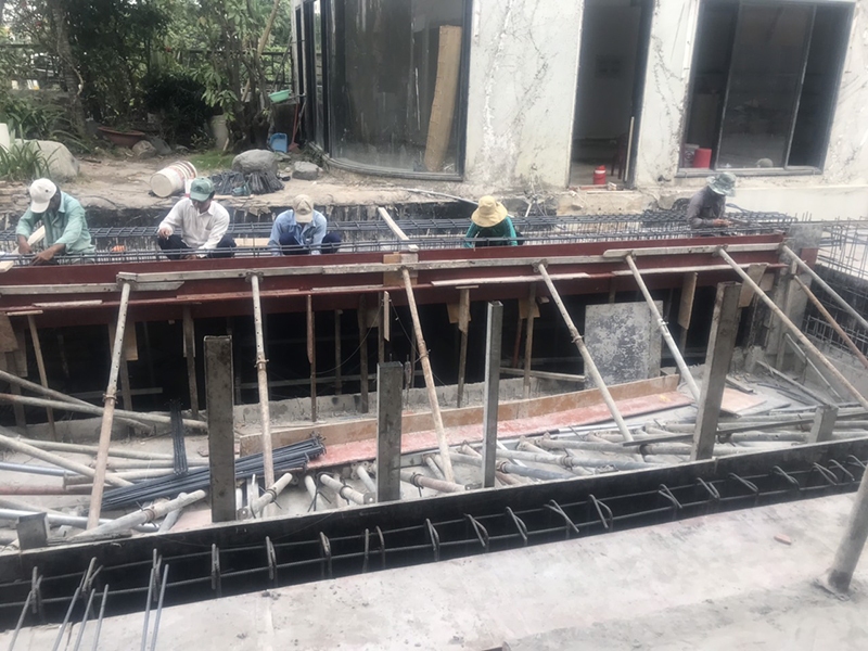 Thi công hồ bơi tại TPHCM