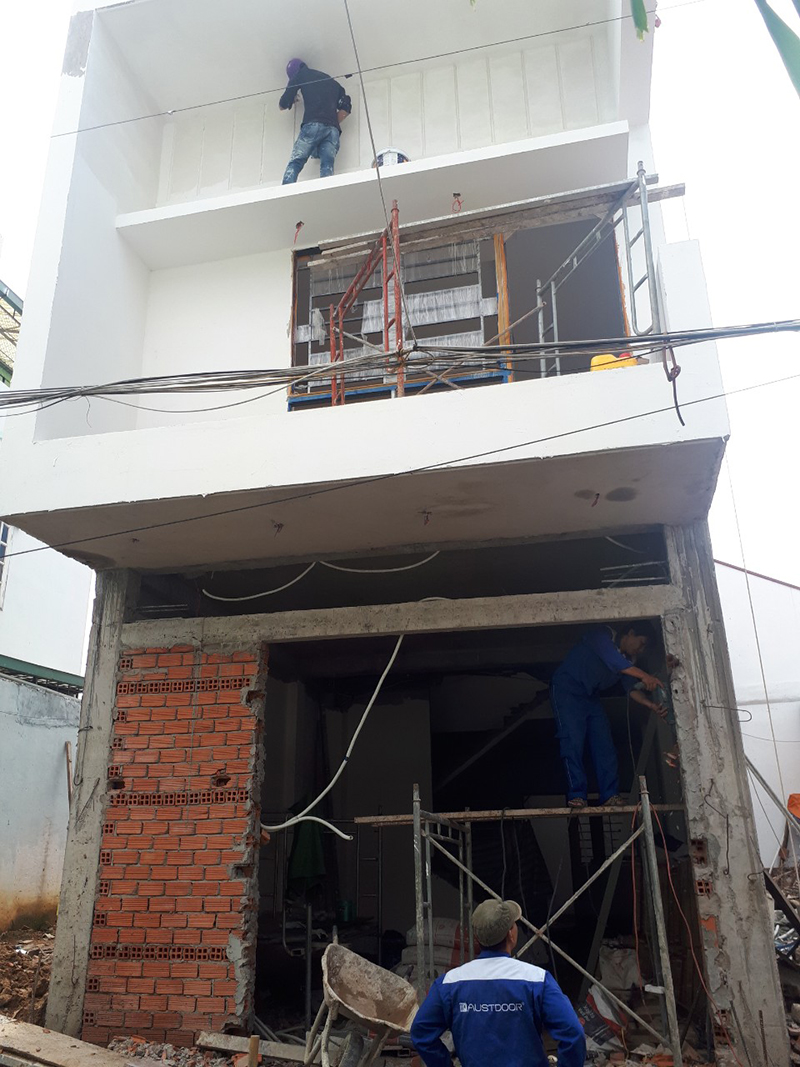 Thiết kế thi công nhà phố trọn gói