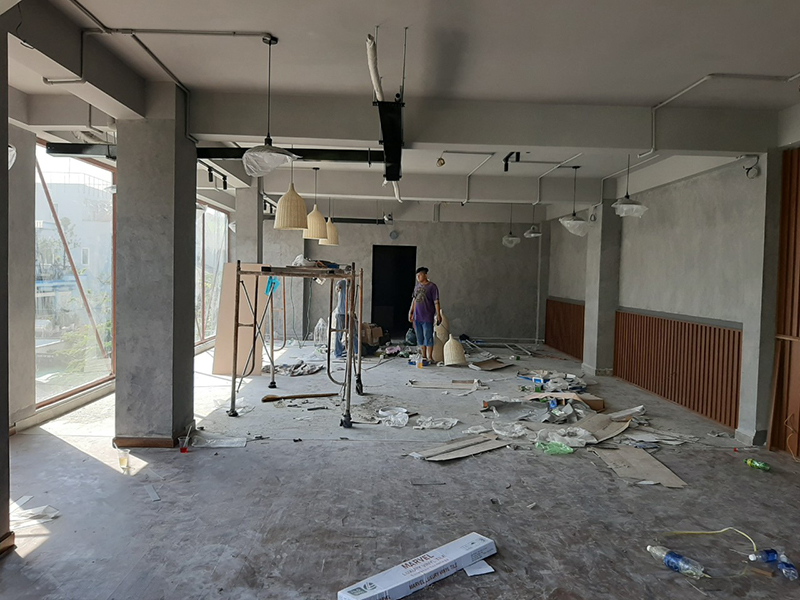 Thi công quán cà phê tại TPHCM