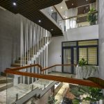 Thiết kế thi công nhà phố 4 tầng 5x20m đẹp, thông thoáng