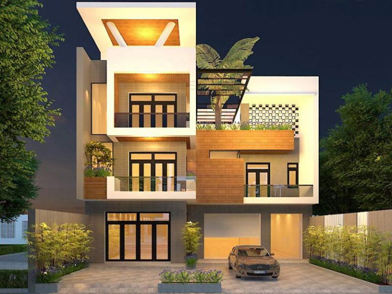 Thiết kế thi công nhà phố đẹp