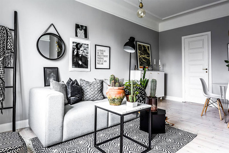 Thiết kế nội thất căn hộ 60m2 đẹp