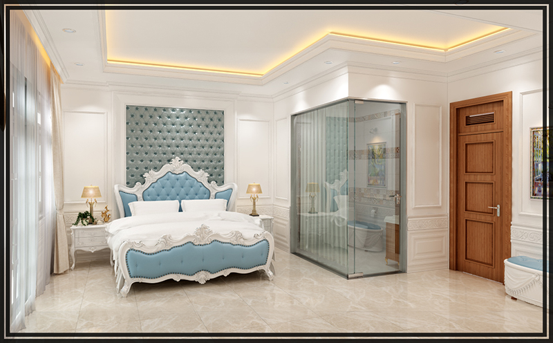 Thiết kế nội thất phòng ngủ con gái