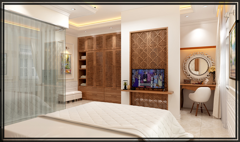 Thiết kế nội thất phòng ngủ master
