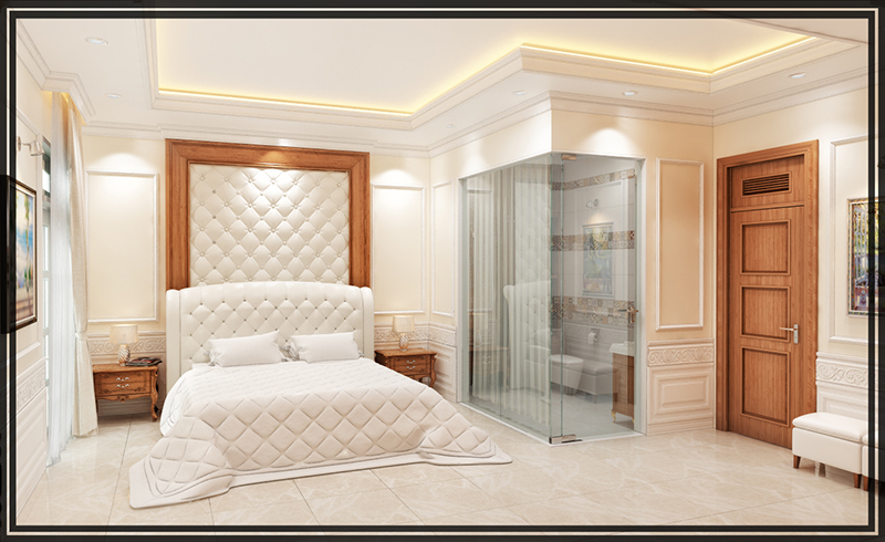 Thiết kế nội thất phòng ngủ master