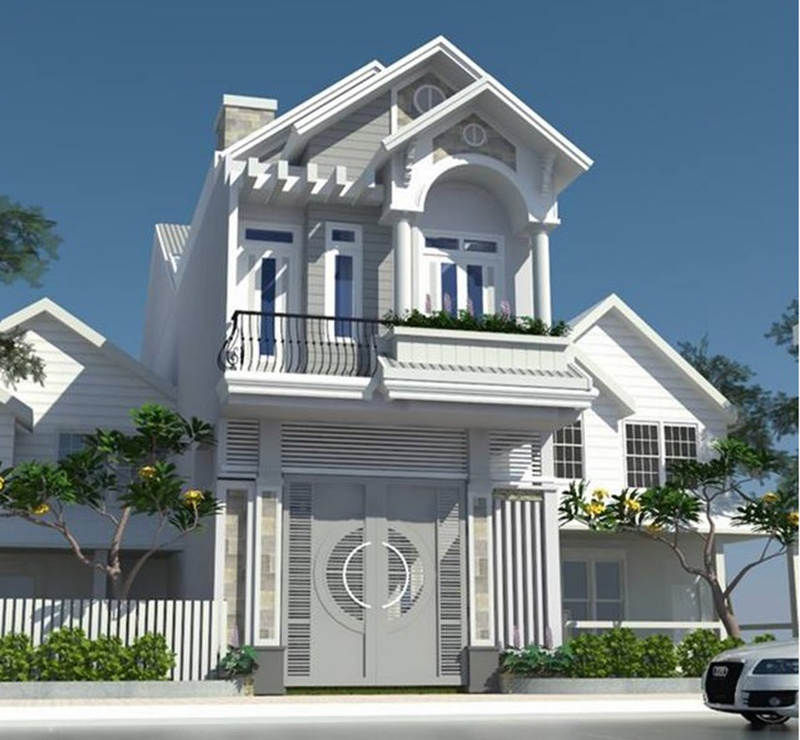 Mẫu thiết kế nhà mái Thái đẹp 2020