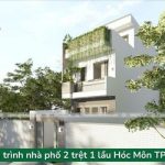 Khởi công công trình nhà phố trọn gói 3 tầng Hóc Môn TP.HCM