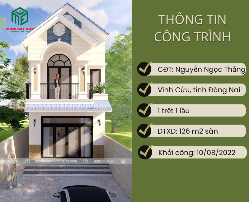 Thông tin công trình Vĩnh Cửu Đồng Nai