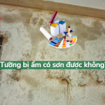 Tường bị ẩm có sơn được không? Mẹo sơn tường bị ẩm