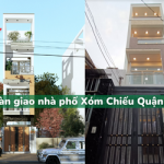 Bàn giao công trình nhà phố 4 tầng Xóm Chiếu Quận 4 TPHCM