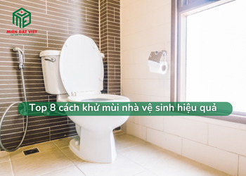Top 8 cách khử mùi nhà vệ sinh