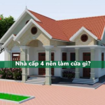 Nhà cấp 4 nên làm cửa gì? Những lưu ý khi chọn cửa nhà cấp 4