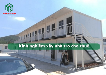 Kinh nghiệm xây nhà trọ cho thuê