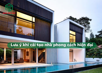 Phong cách cải tạo nhà hiện đại