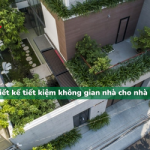 Cách thiết kế tiết kiệm không gian cho nhà phố