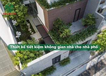 Cách thiết kế tiết kiệm không gian cho nhà phố