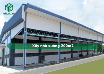 Kinh nghiệm xây dựng nhà xưởng 200m2