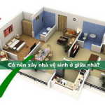 Có nên xây nhà vệ sinh ở giữa nhà? Những điều bạn cần biết