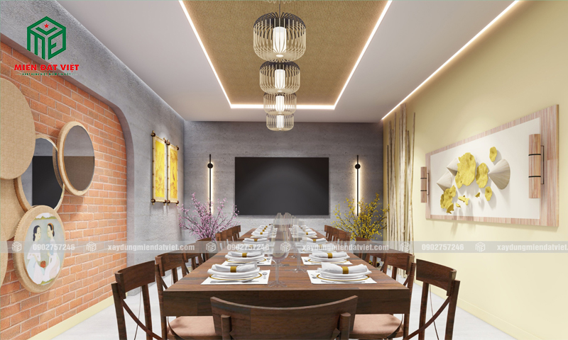 Thiết kế nhà hàng Tân Phú