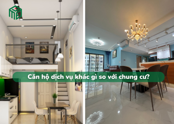Căn hộ dịch vụ khác gì chung cư