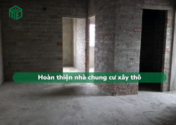 Hoàn thiện nhà chung cư xây thô