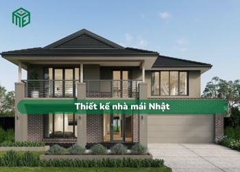 Thiết kế nhà mái Nhật