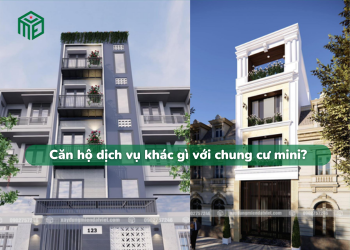 Căn hộ dịch vụ khác gì chung cư mini