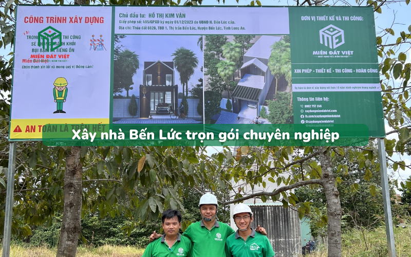 Xây nhà Bến Lức chuyên nghiệp