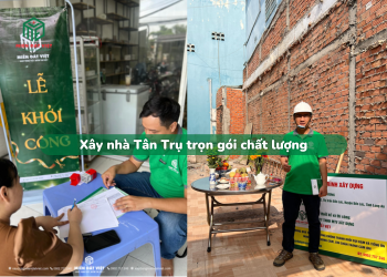 Đơn vị xây nhà Tân Trụ trọn gói chất lượng