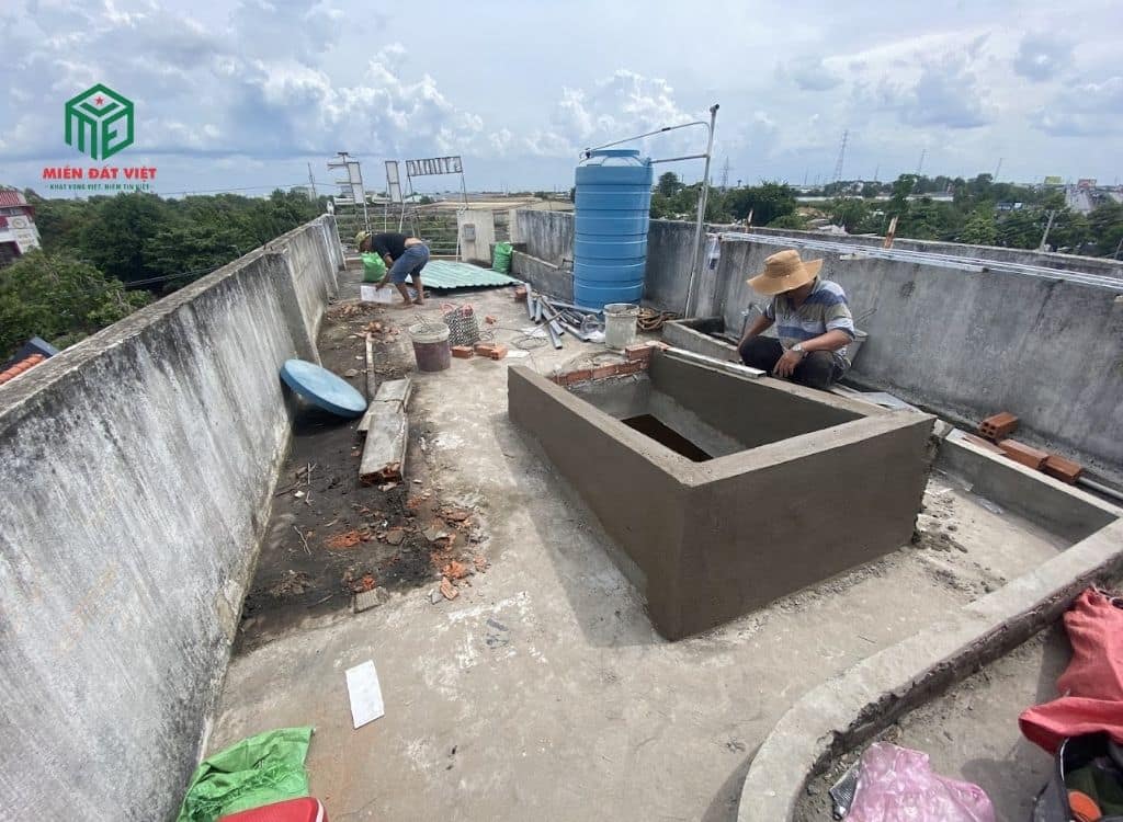 Cải tạo phần sân thượng cho ngôi nhà