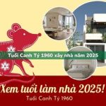 Tuổi Canh Tý sinh năm 1960 xây nhà trong năm 2025 có tốt không?