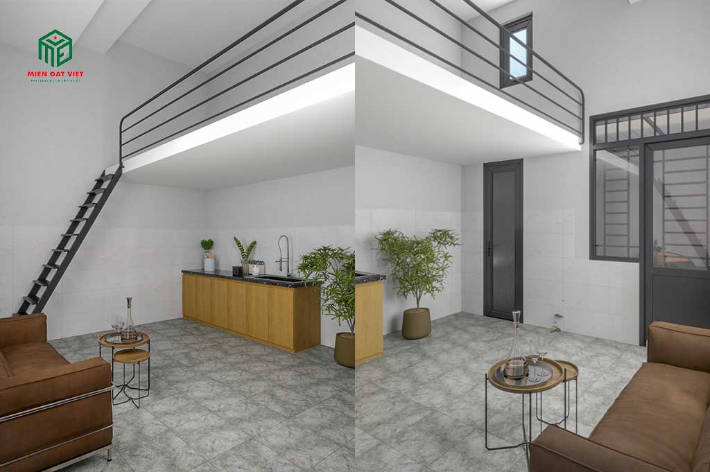 Nội thất bên trong phòng trọ hiện đại Nội thất bên trong phòng trọ hiện đại