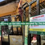 Khởi công công trình cải tạo sửa chữa nhà phố Tp. Thủ Đức