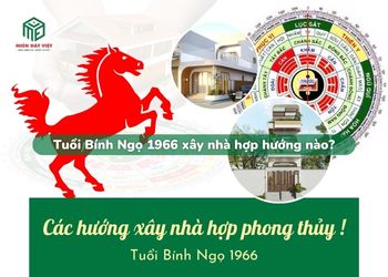 Tuổi Bính Ngọ 1966 xây nhà hướng nào?