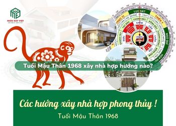 Tuổi Mậu Thân 1968 xây nhà hướng nào?