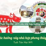 Tuổi Tân Hợi sinh năm 1971 xây nhà hợp hướng nào?