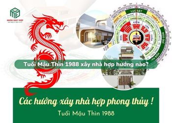 Tuổi Mậu Thìn 1988 xây nhà hướng nào?