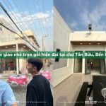 Bàn giao nhà trọn gói hiện đại, đơn giản tại chợ Tân Bửu, Bến Lức